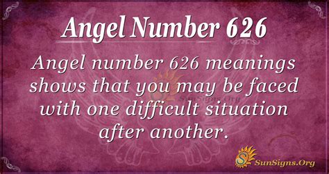 626 Angel Number